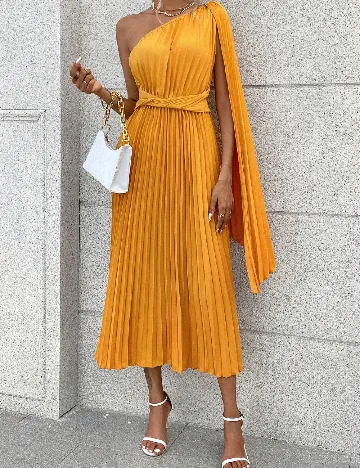 Rochie lunga SHEIN, galben Galben