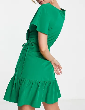 Rochie scurta Saint Genies, verde Verde