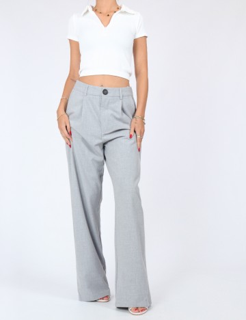 Pantaloni Stradivarius, gri