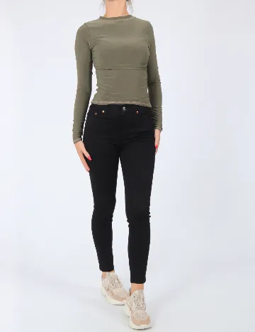 Blugi ASOS, negru Negru