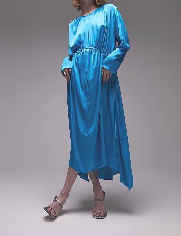 Rochie medie Top Shop, albastru