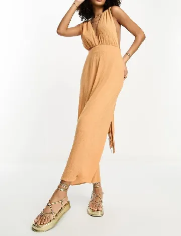 Rochie medie ASOS, portocaliu Portocaliu