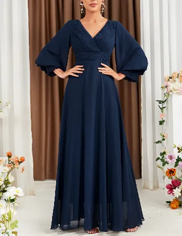 Rochie lunga SHEIN, bleumarin Albastru