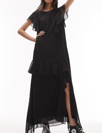 Rochie lunga Top Shop, negru