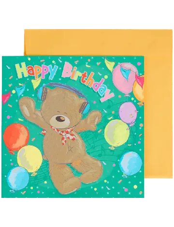 Felicitare muzicala, mix culori Mix culori