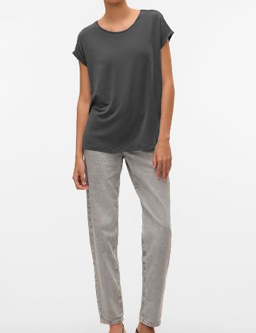 Tricou Vero Moda, gri inchis