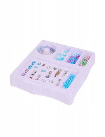 Kit DIY pentru confecționarea bijuteriilor pentru copii Grafix, mix culori Mix culori
