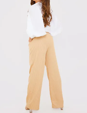 Pantaloni IN THE STYLE, crem Crem