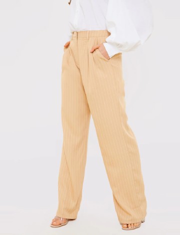 Pantaloni IN THE STYLE, crem