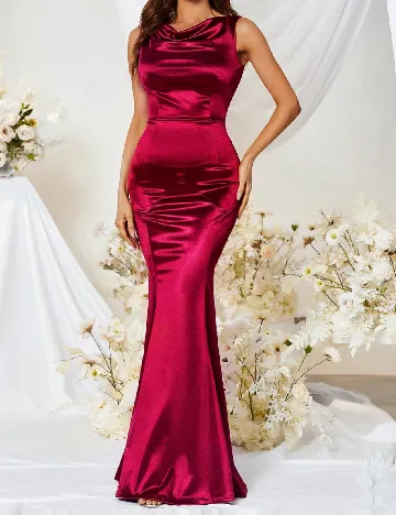 Rochie lunga SHEIN, visiniu Rosu