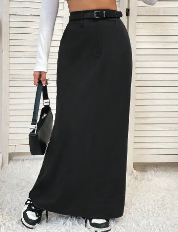 Fusta SHEIN, negru Negru