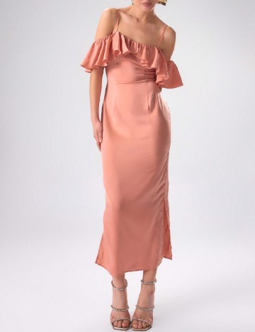 Rochie lunga SHEIN, piersica