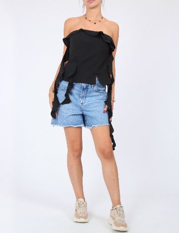 Top Top Shop, negru