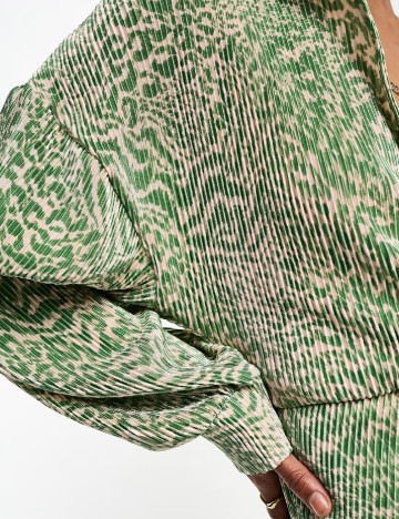 Rochie medie ASOS, verde