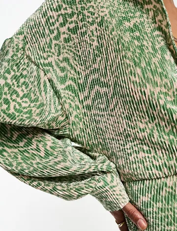 Rochie medie ASOS, verde Verde