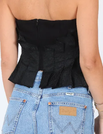 Top Urban Revivo, negru Negru