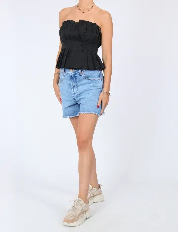 Top Urban Revivo, negru Negru