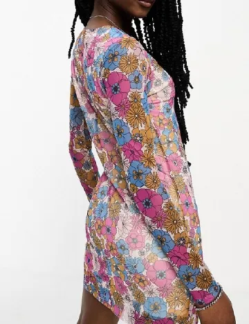 Rochie scurta fire&glory, floral print Floral print
