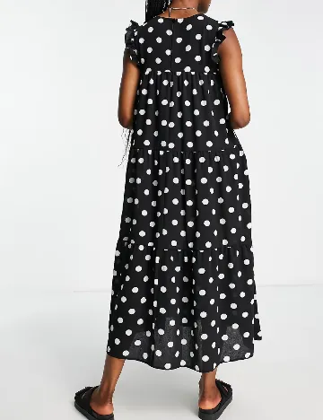 Rochie medie ASOS, negru Negru