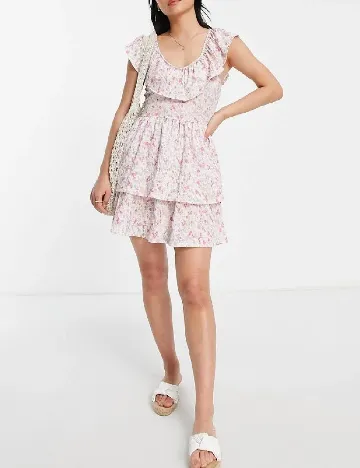 Rochie scurta Miss Selfridge, floral print Floral print