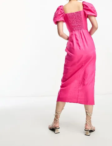 Rochie medie & other stories, roz Roz