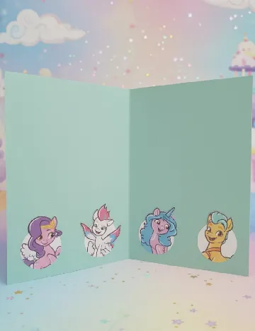 Felicitare 3D W&O Products, mix culori Mix culori