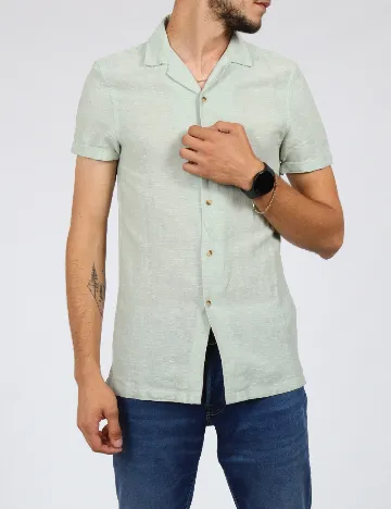 Camasa Oversize ASOS, verde Verde