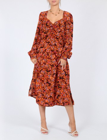 Rochie medie Vero Moda, mix culori