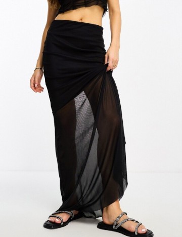 Fusta ASOS, negru
