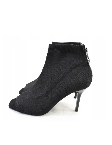 Botine Stradivarius, negru Negru