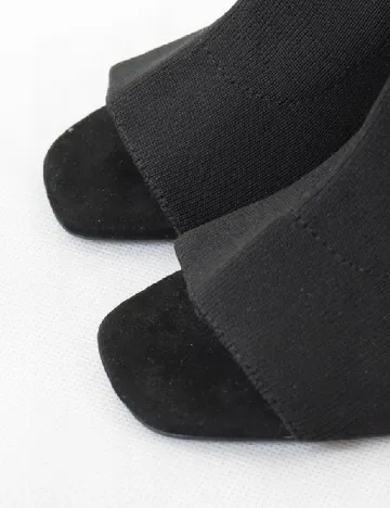 Botine Stradivarius, negru Negru