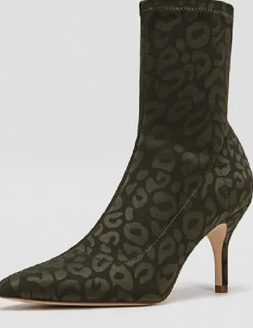 Botine Stradivarius, verde Verde