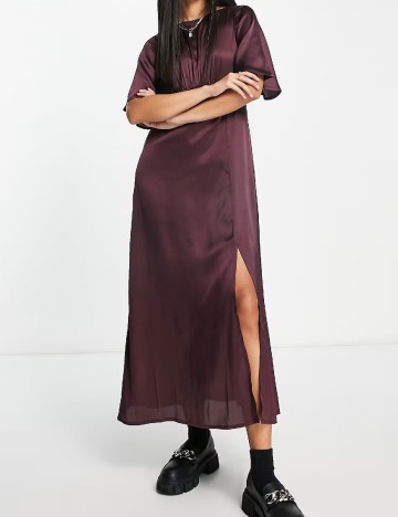 Rochie medie Influence, pruna