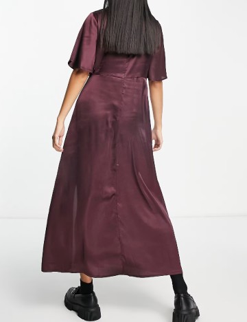 Rochie medie Influence, pruna