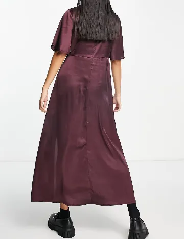 Rochie medie Influence, pruna Mov