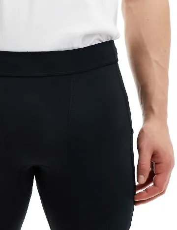 Pantaloni scurti ASOS, negru Negru