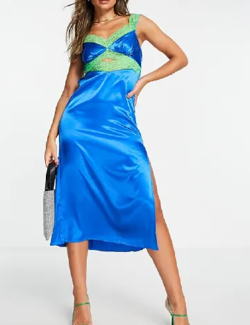 Rochie medie Top Shop, albastru Albastru