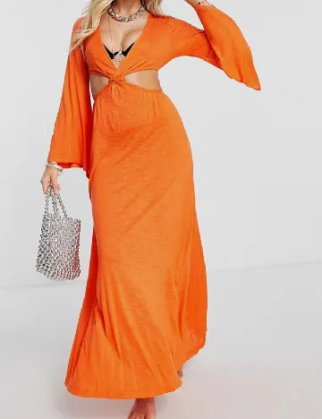 Rochie de plaja ASOS, portocaliu Portocaliu