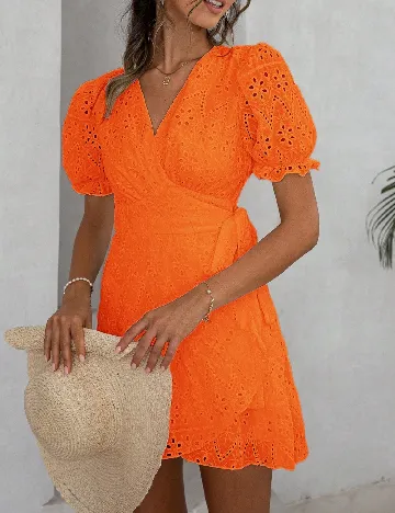 Rochie scurta SHEIN, portocaliu Portocaliu