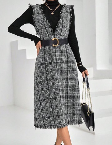 Rochie medie SHEIN, negru