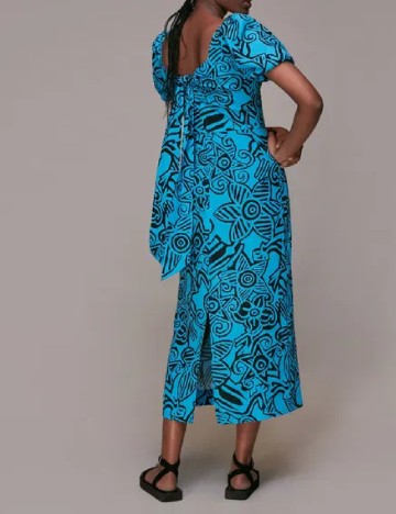 Rochie medie Whistles, albastru