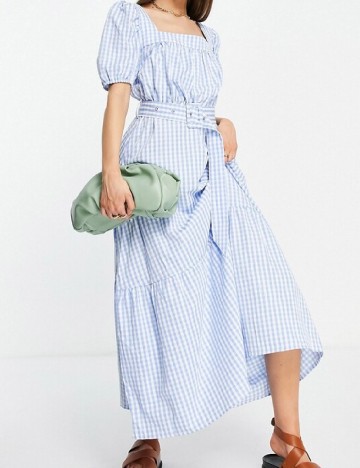 Rochie medie Vila, albastru