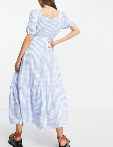 Rochie medie Vila, albastru