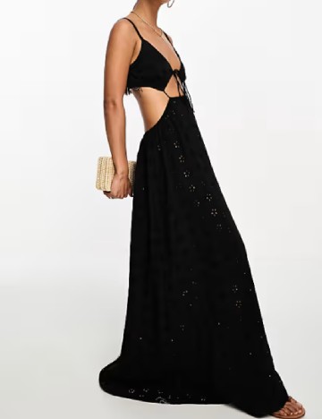 Rochie lunga ASOS, negru