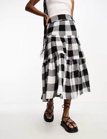 Fusta ASOS, mix culori