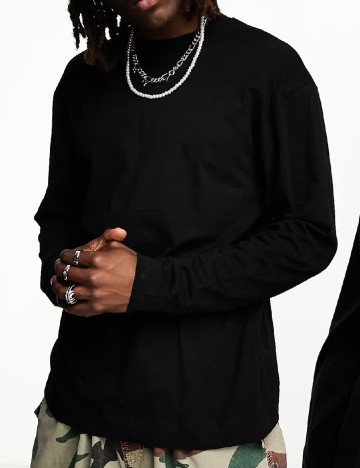 Bluza COLLUSION, negru