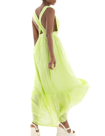 Rochie lunga Scotch&Soda, verde Verde