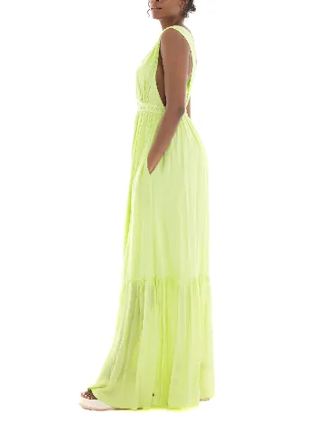 Rochie lunga Scotch&Soda, verde Verde