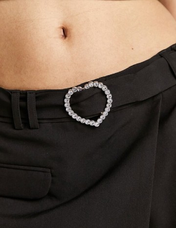 Fusta Miss Selfridge, negru