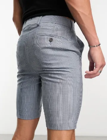 Pantaloni scurti ASOS, albastru Albastru